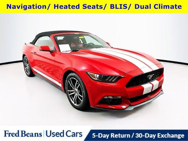 used 2017 Ford Mustang car, priced at $20,520