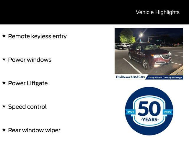 used 2013 Acura MDX car, priced at $5,990