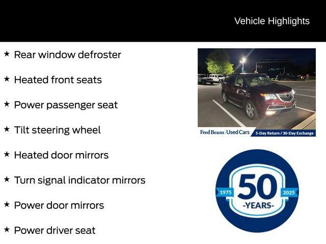 used 2013 Acura MDX car, priced at $5,990