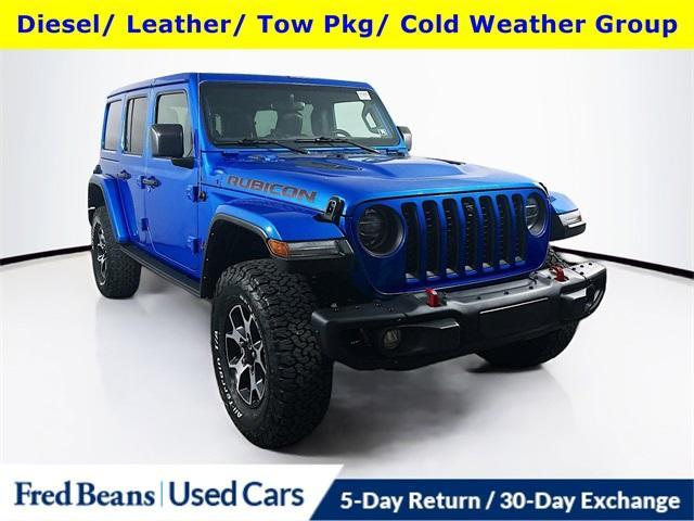 used 2022 Jeep Wrangler Unlimited car, priced at $43,000