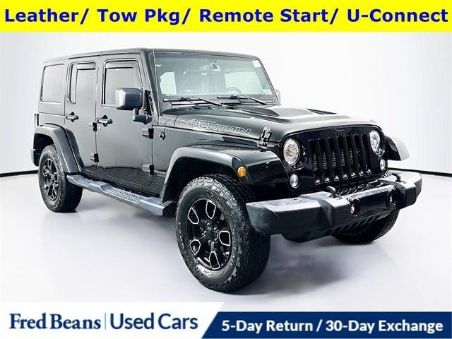 used 2017 Jeep Wrangler Unlimited car, priced at $15,900