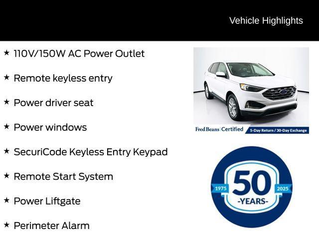 used 2022 Ford Edge car, priced at $22,510