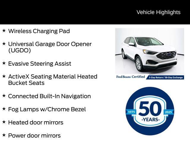 used 2022 Ford Edge car, priced at $22,510