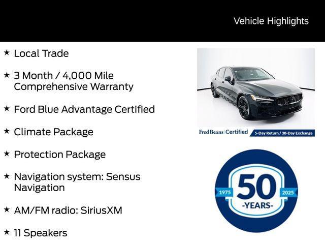 used 2024 Volvo S60 Recharge Plug-In Hybrid car, priced at $37,660