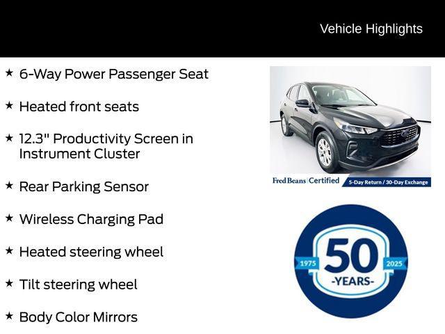 used 2023 Ford Escape car, priced at $24,500