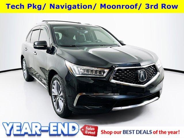 used 2017 Acura MDX car, priced at $19,500