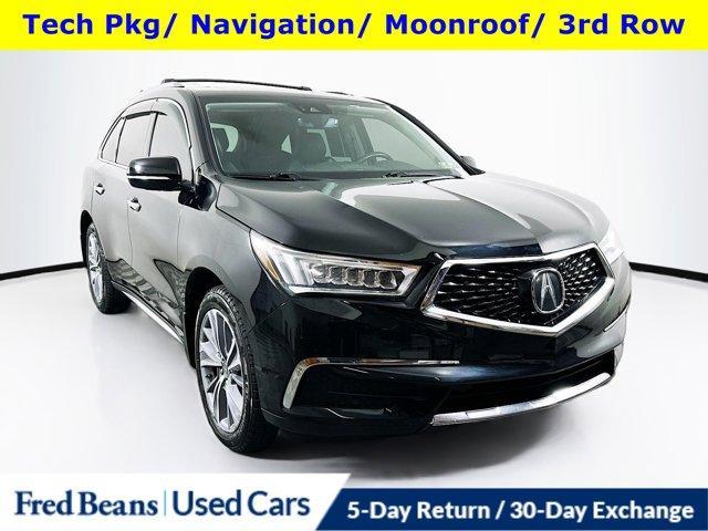 used 2017 Acura MDX car, priced at $19,500