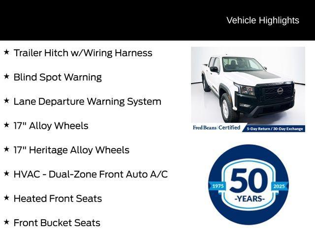 used 2024 Nissan Frontier car, priced at $37,580