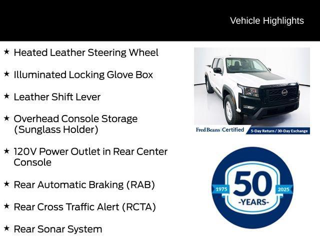 used 2024 Nissan Frontier car, priced at $37,580