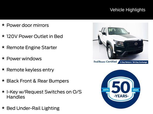 used 2024 Nissan Frontier car, priced at $37,580