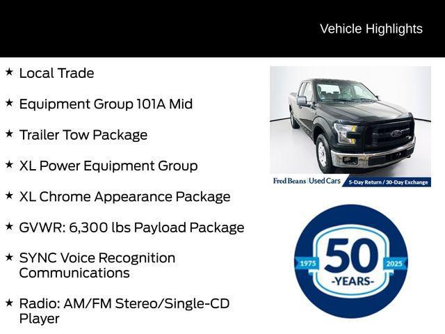 used 2015 Ford F-150 car, priced at $17,990