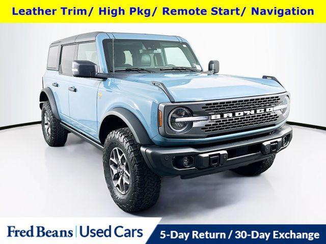 used 2023 Ford Bronco car, priced at $45,510