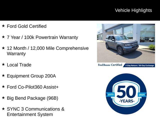 used 2021 Ford Bronco Sport car, priced at $23,900