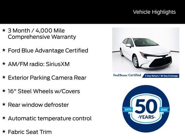 used 2024 Toyota Corolla car, priced at $23,500