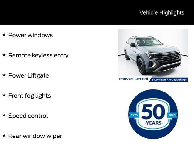 used 2024 Volkswagen Atlas car, priced at $37,570