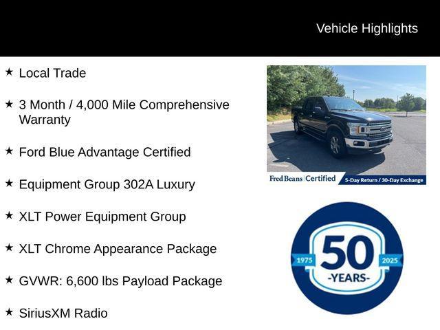 used 2019 Ford F-150 car, priced at $29,010