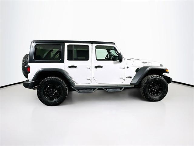 used 2024 Jeep Wrangler car, priced at $37,080