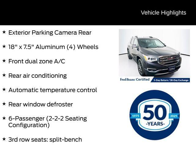 used 2017 GMC Acadia car, priced at $15,090