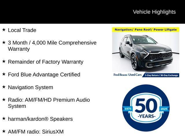 used 2024 Kia Sportage Plug-In Hybrid car, priced at $32,930
