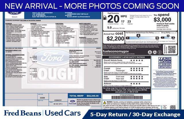 used 2023 Ford F-150 car, priced at $40,900