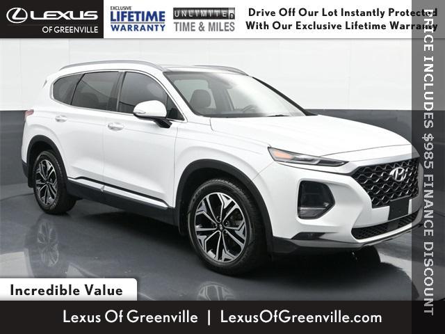 used 2020 Hyundai Santa Fe car, priced at $18,598