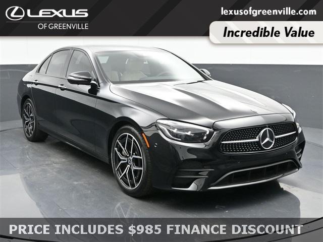 used 2023 Mercedes-Benz E-Class car, priced at $44,998