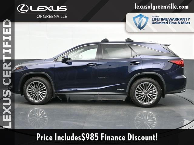 used 2022 Lexus RX 450h car, priced at $51,598