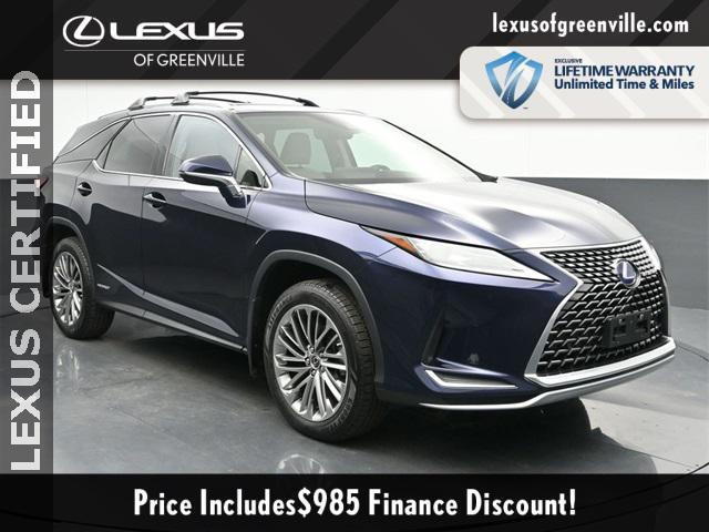 used 2022 Lexus RX 450h car, priced at $51,598