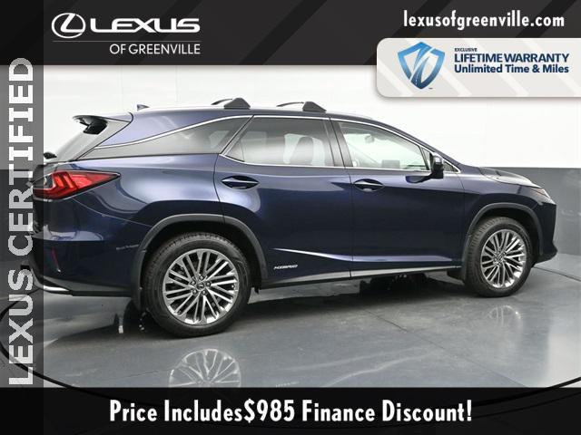 used 2022 Lexus RX 450h car, priced at $51,598