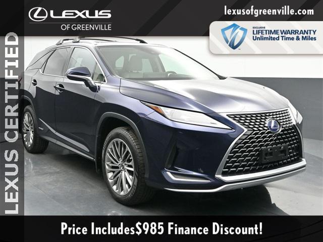 used 2022 Lexus RX 450h car, priced at $51,598