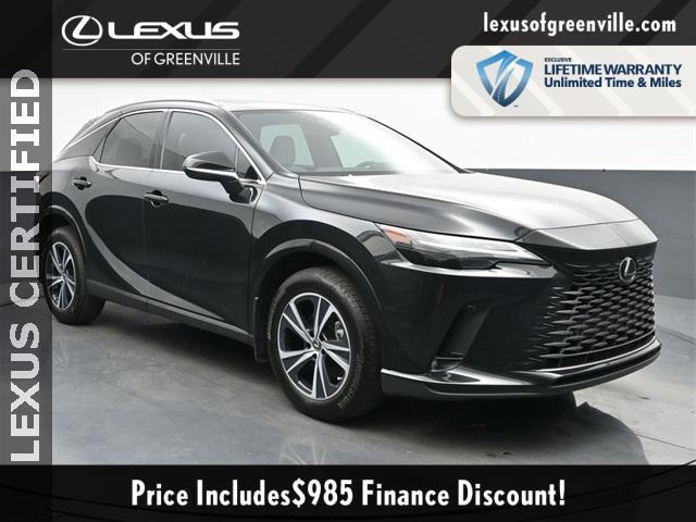 used 2024 Lexus RX 350 car, priced at $51,998