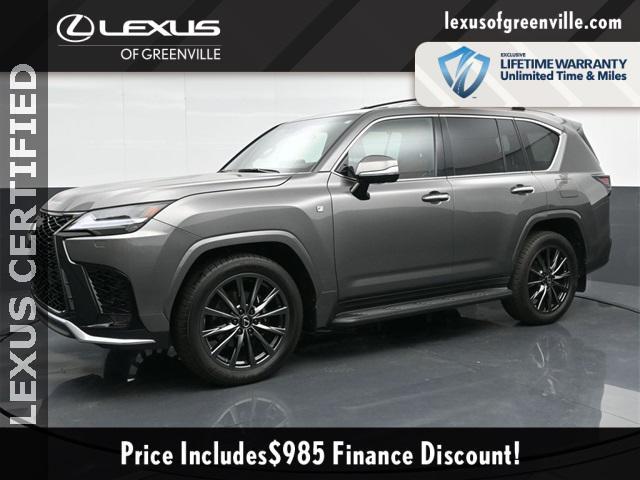 used 2024 Lexus LX 600 car, priced at $102,998