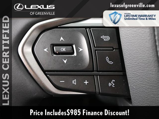 used 2024 Lexus TX 350 car, priced at $55,998