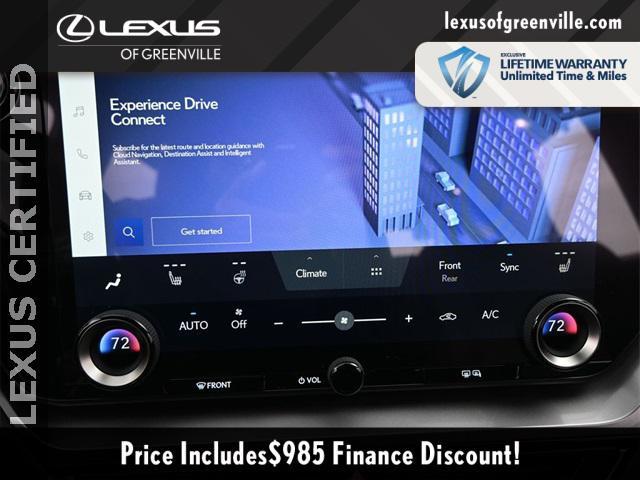 used 2024 Lexus TX 350 car, priced at $55,998