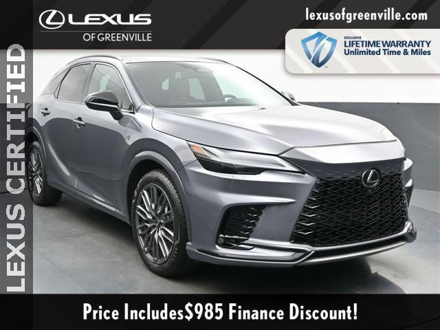 used 2023 Lexus RX 500h car, priced at $54,998