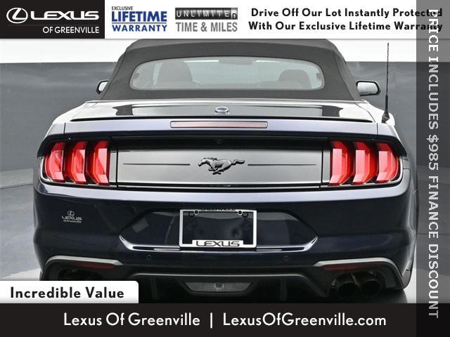 used 2021 Ford Mustang car, priced at $24,998