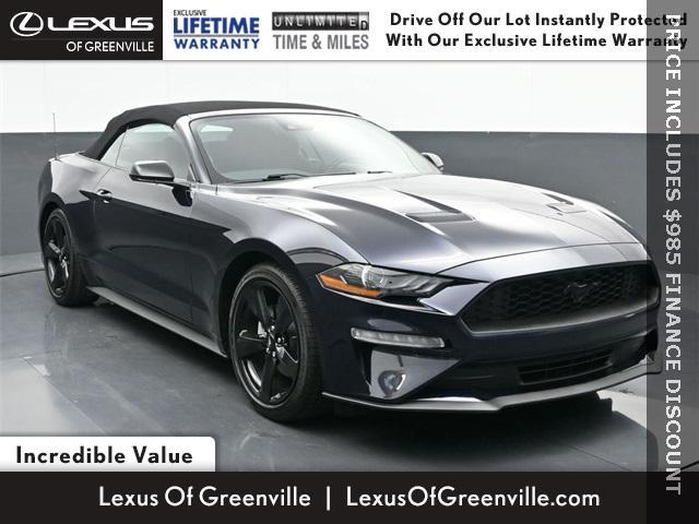 used 2021 Ford Mustang car, priced at $24,998