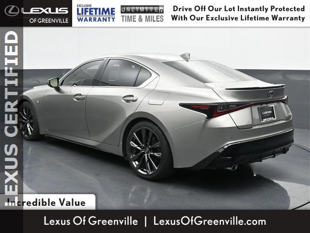 used 2023 Lexus IS 350 car, priced at $43,598