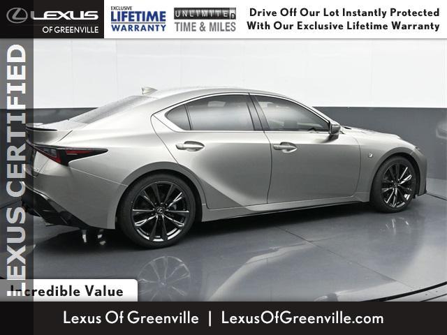 used 2023 Lexus IS 350 car, priced at $43,598