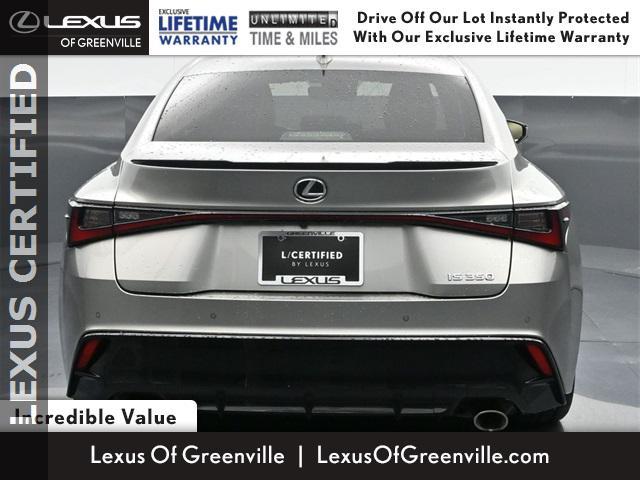 used 2023 Lexus IS 350 car, priced at $43,598