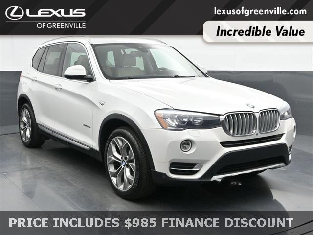 used 2017 BMW X3 car, priced at $18,598