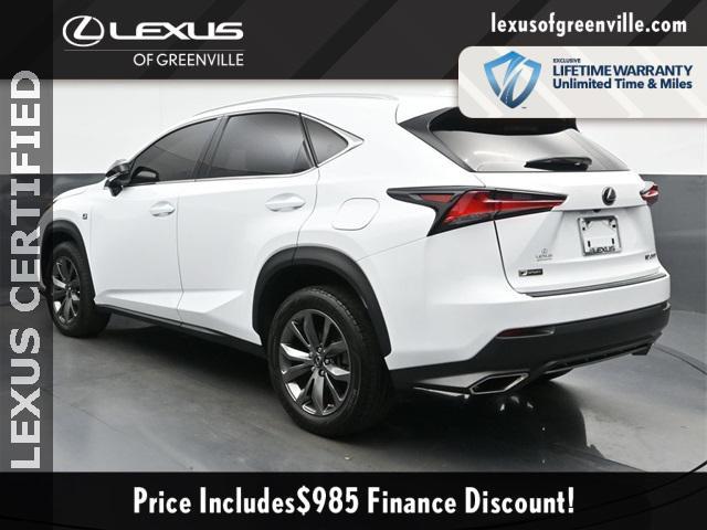 used 2021 Lexus NX 300 car, priced at $31,998