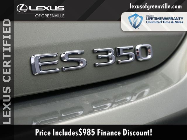 used 2024 Lexus ES 350 car, priced at $40,998