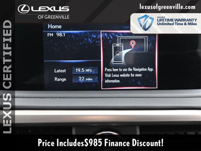 used 2022 Lexus RX 350 car, priced at $44,998