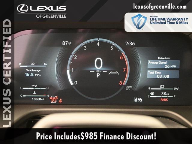 used 2024 Lexus GX 550 car, priced at $84,598