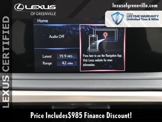 used 2022 Lexus RX 350 car, priced at $46,998