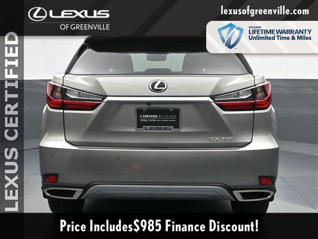 used 2022 Lexus RX 350 car, priced at $46,998
