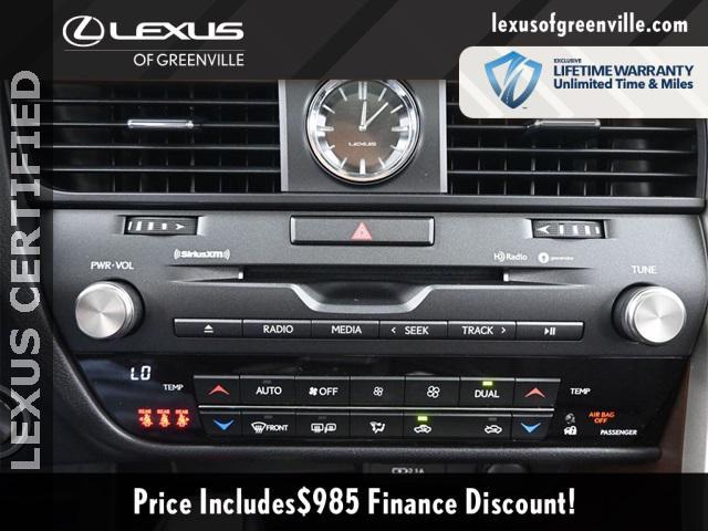 used 2022 Lexus RX 350 car, priced at $46,998