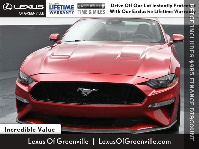 used 2022 Ford Mustang car, priced at $38,598