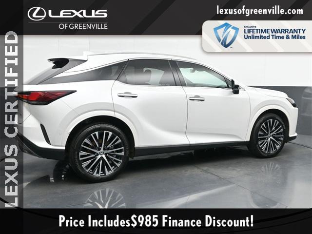 used 2024 Lexus RX 350 car, priced at $57,995